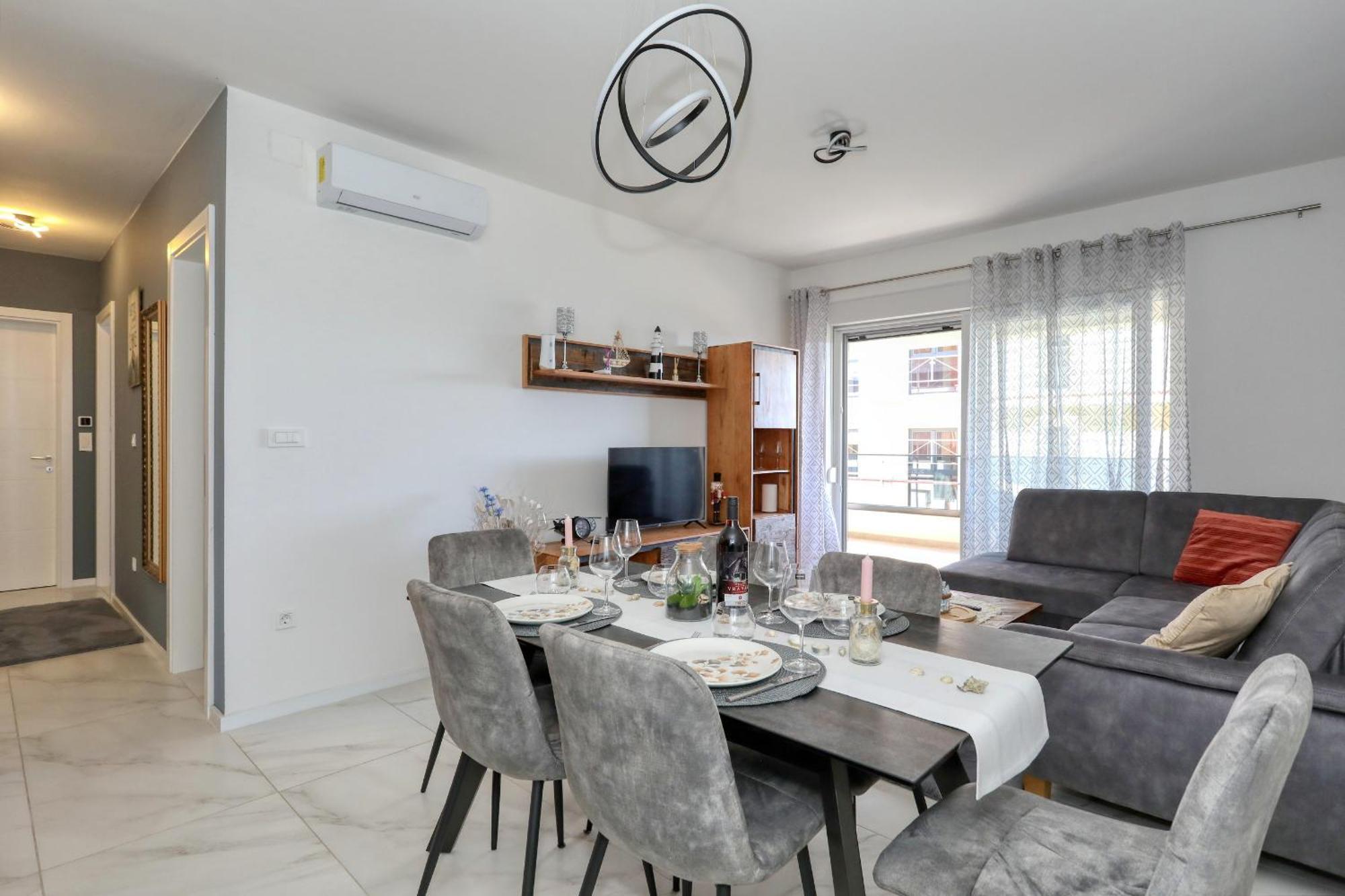 Apartment Relex With Pool & Jacuzzi Privlaka  Eksteriør bilde